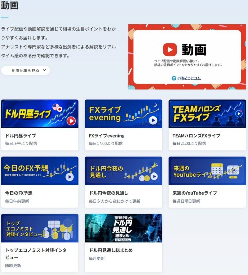 外為どっとコムのマネ育チャンネル