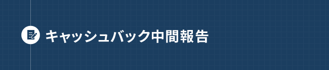 FXキャッシュバック 中間報告
